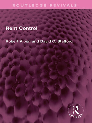 cover image of Rent Control
